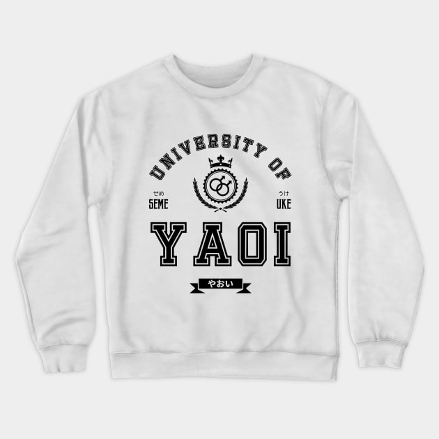 Yaoi T-shirt - Anime Crewneck Sweatshirt by Anime Gadgets